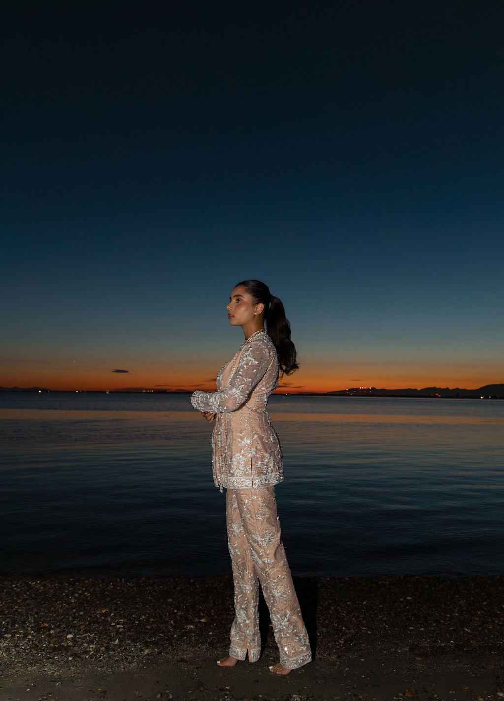Sunset | Printed Pant Set