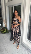 Heera | Floral Dhoti Set