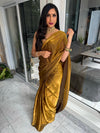Sonika | Gold Saree