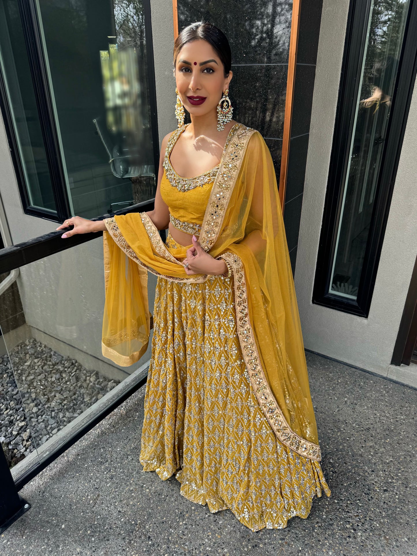 Tasha | Yellow Lengha – Raji Khaira Official