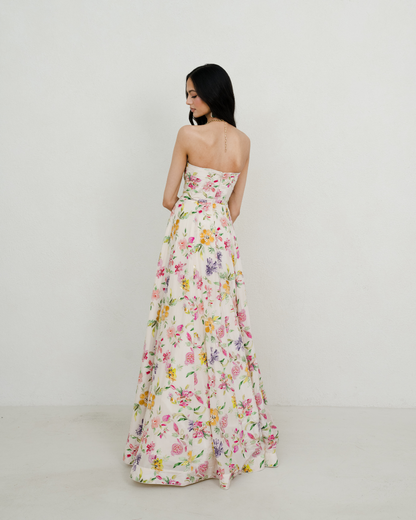 Zehra | Floral Gown
