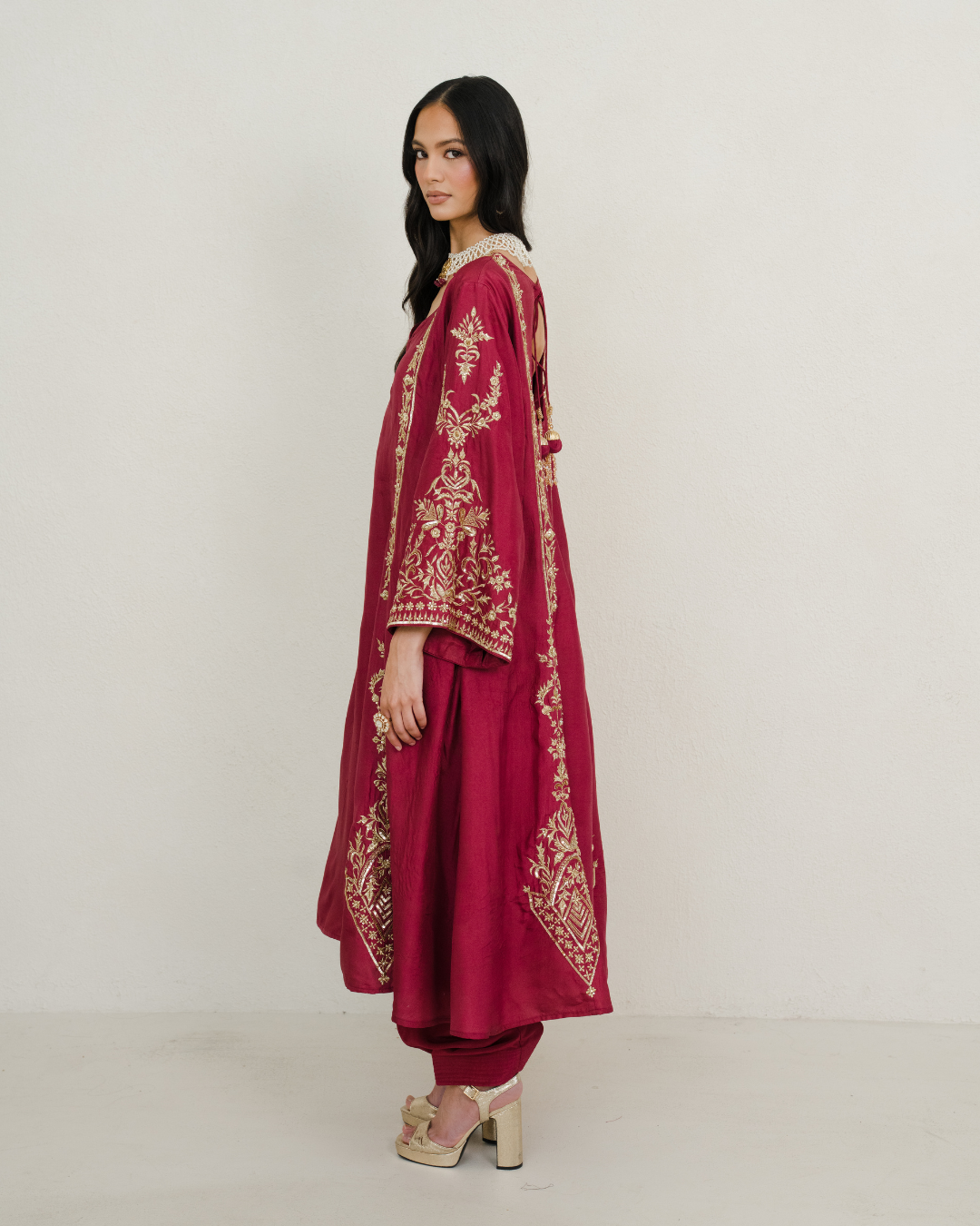 Jamuni | Red Salwaar Set