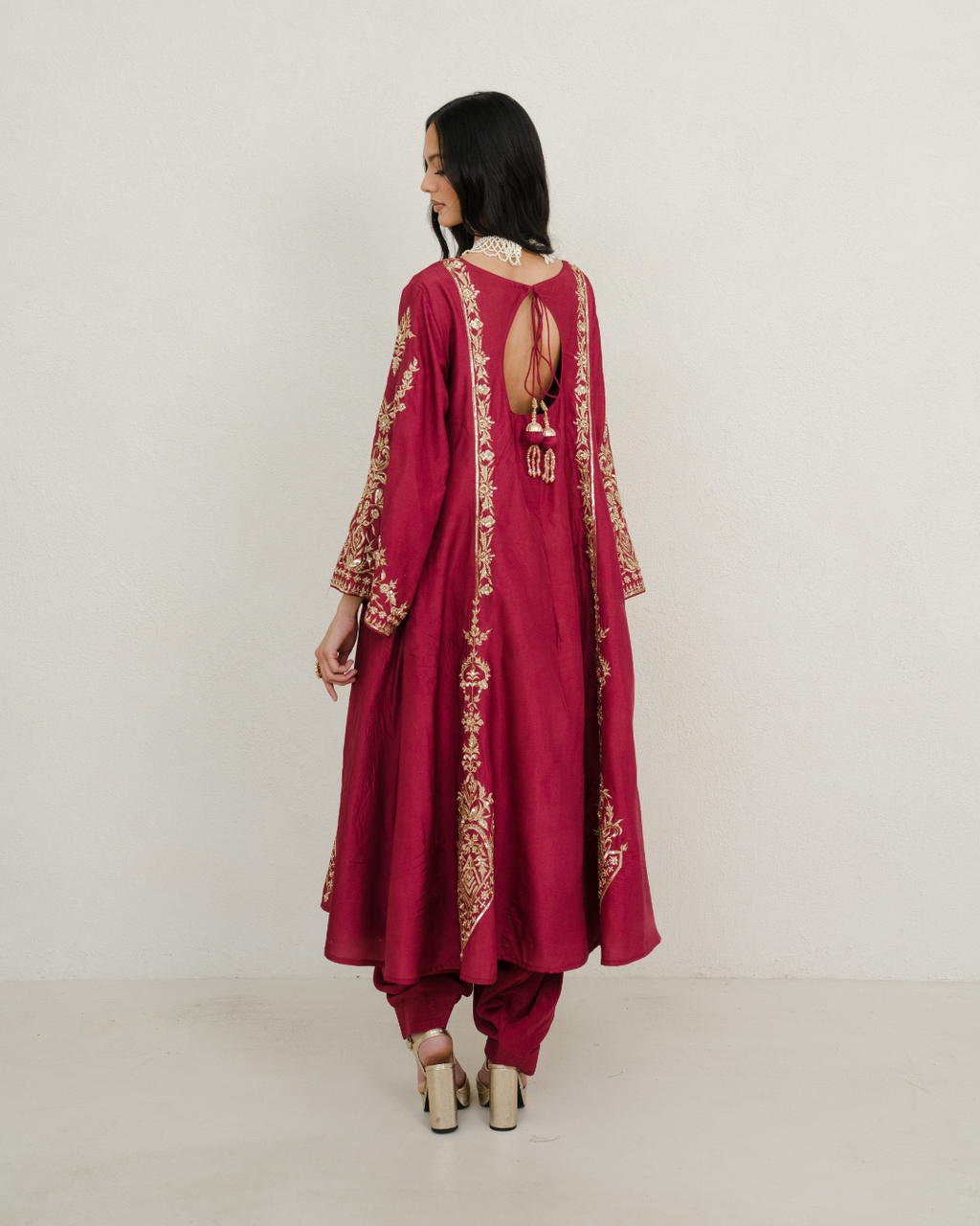 Jamuni | Red Salwaar Set