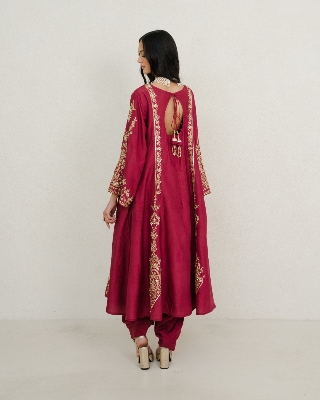 Jamuni | Red Salwaar Set