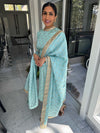 Siona | Blue Pajami Suit