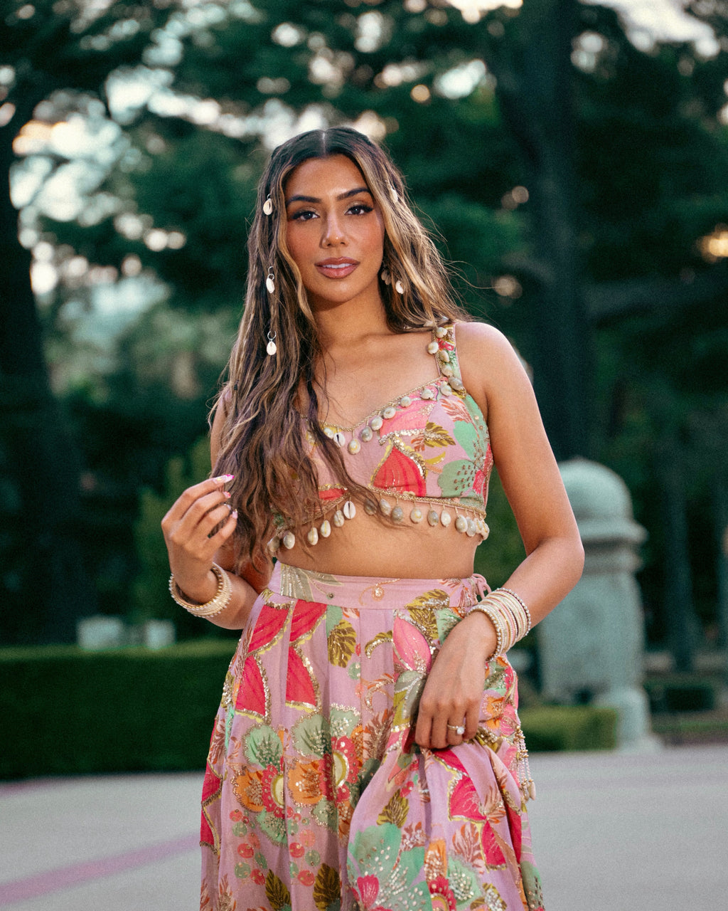 Moana | Anamika Printed Sharara