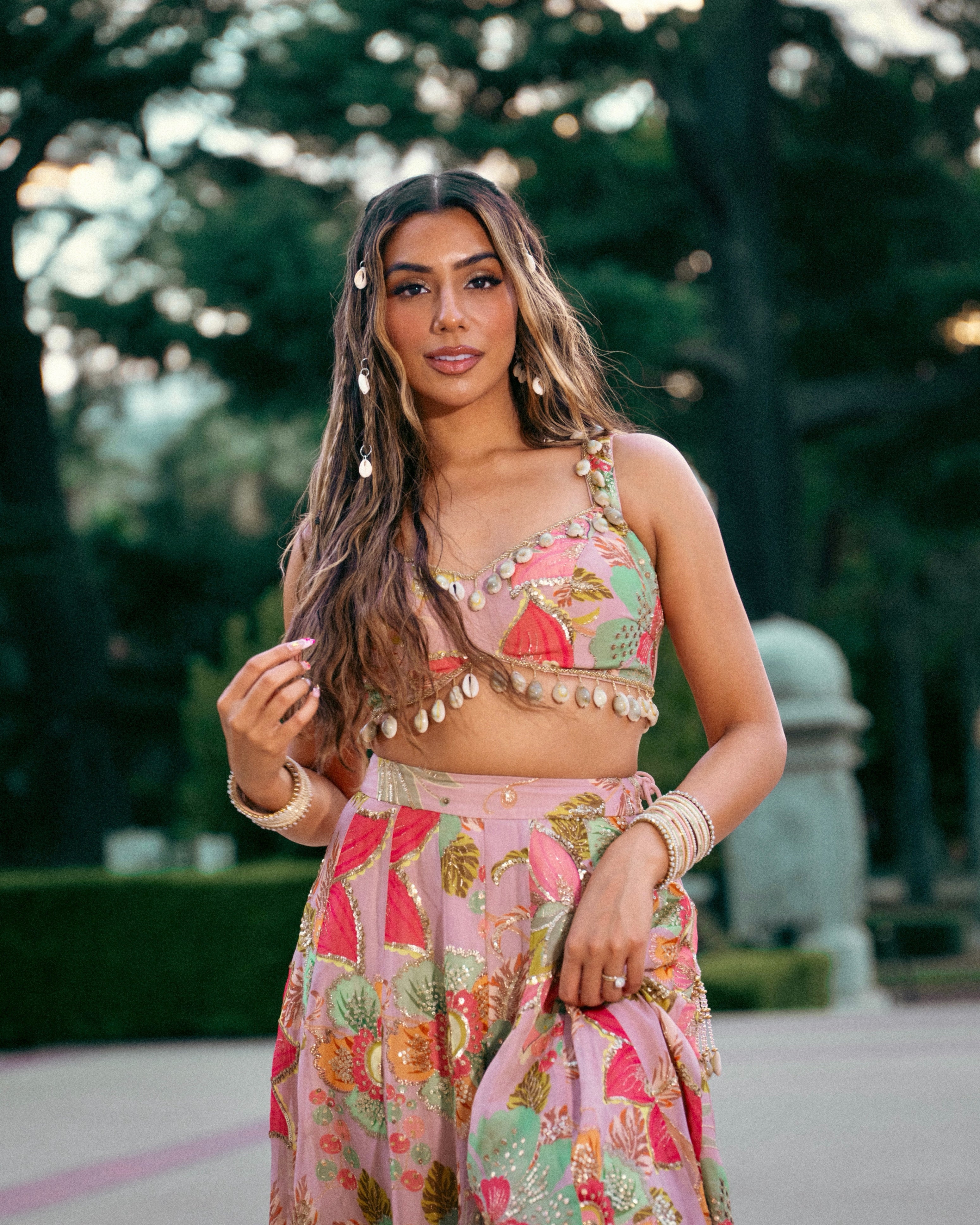 Moana | Anamika Printed Sharara