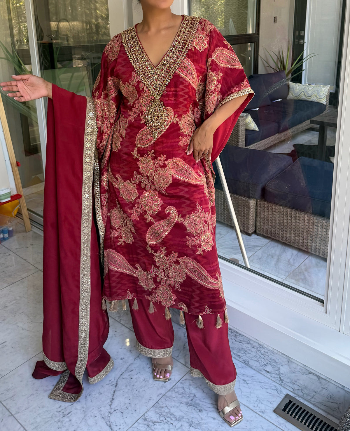 Kaftan with Pants