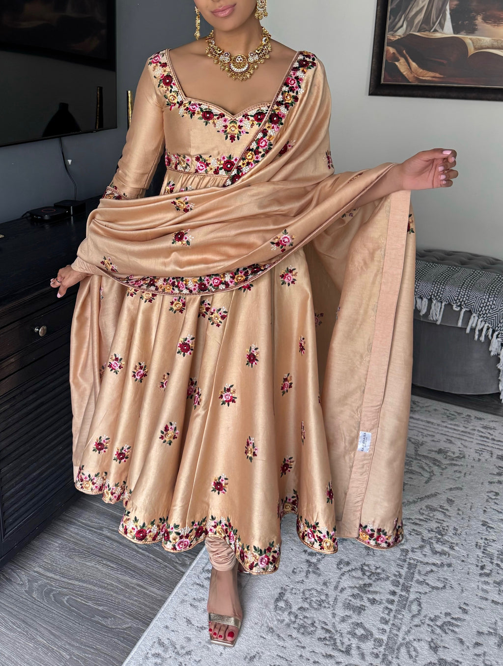 Rangrez  | Embroidered Anarkali