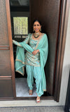 Moorni | Blue Salwaar Suit