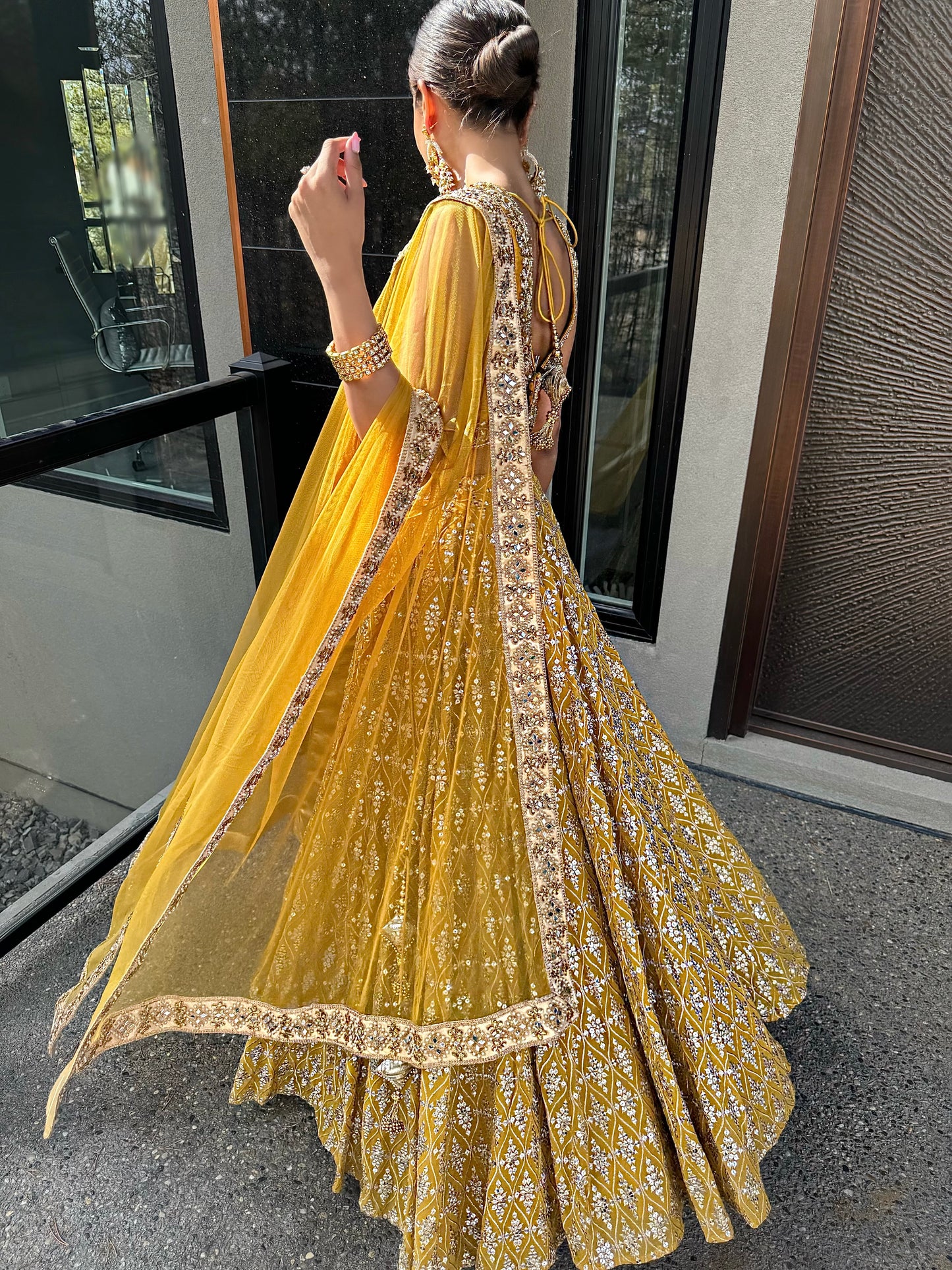 Tasha | Yellow Lengha