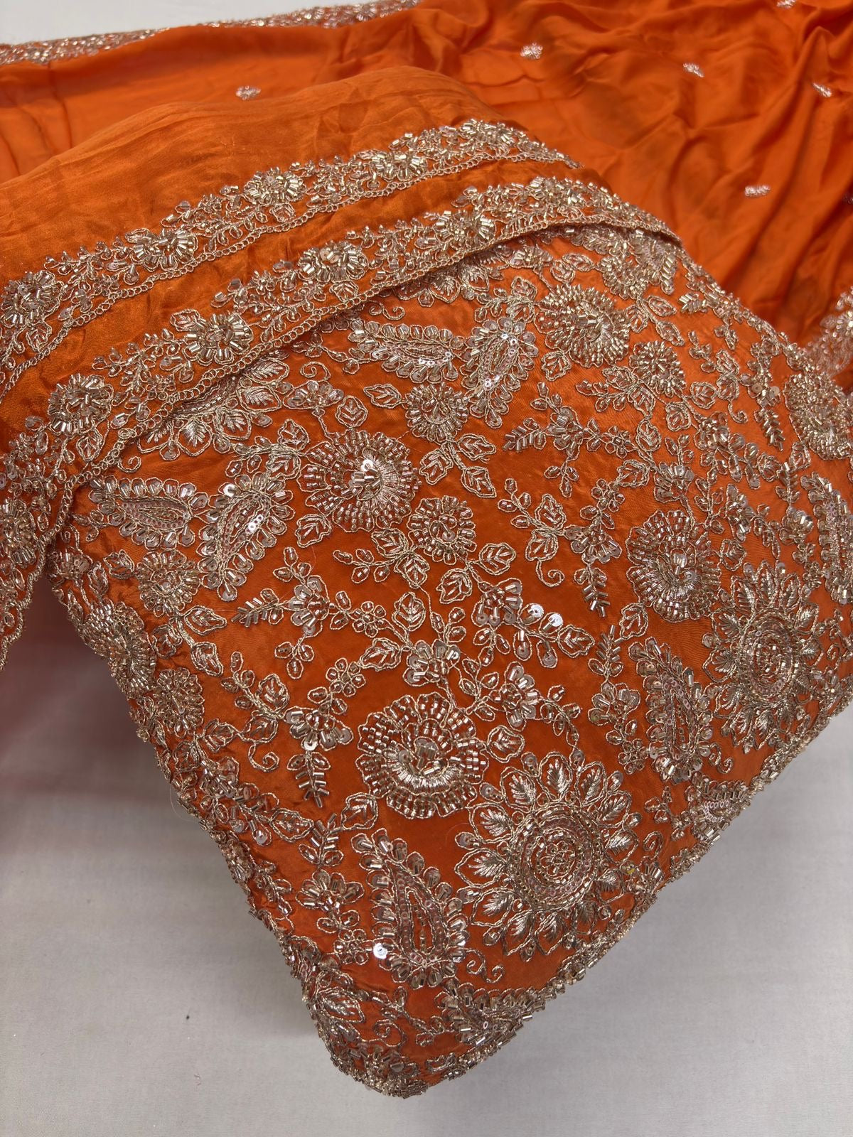 The Noor Set | Embroidered Lengha