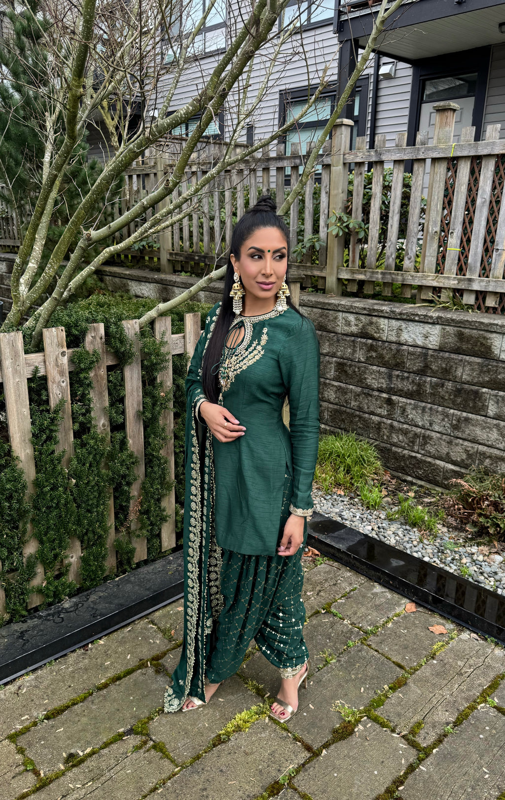 Husn | Green Salwaar Suit