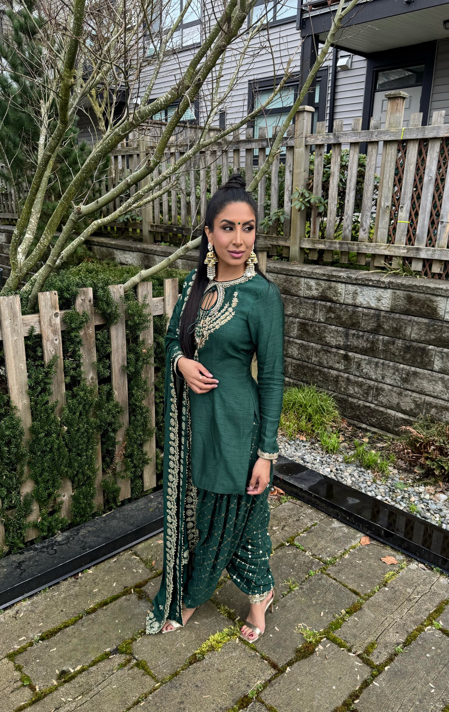 Husn | Green Salwaar Suit