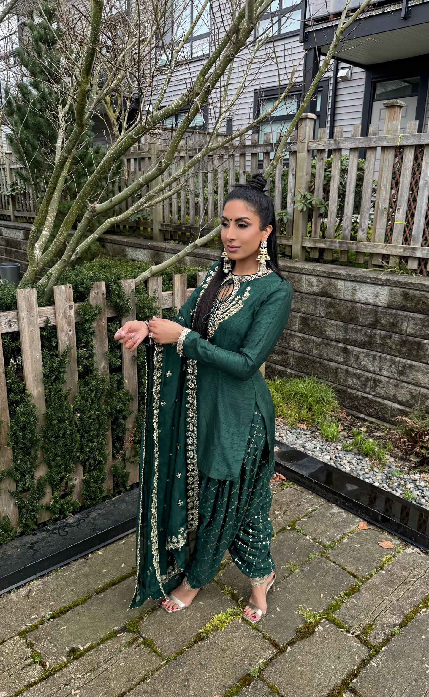 Husn | Green Salwaar Suit