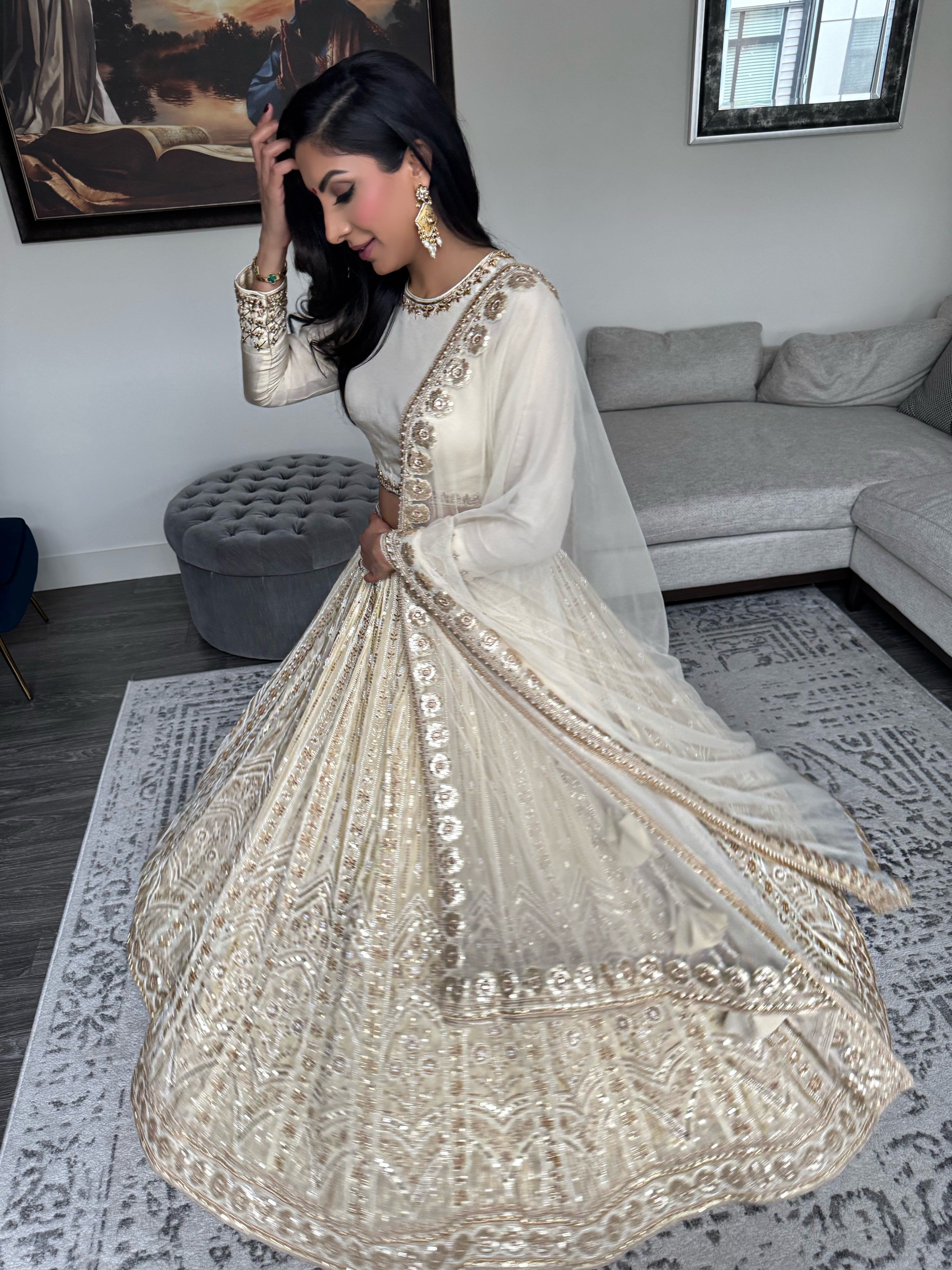Zehn | White Lengha