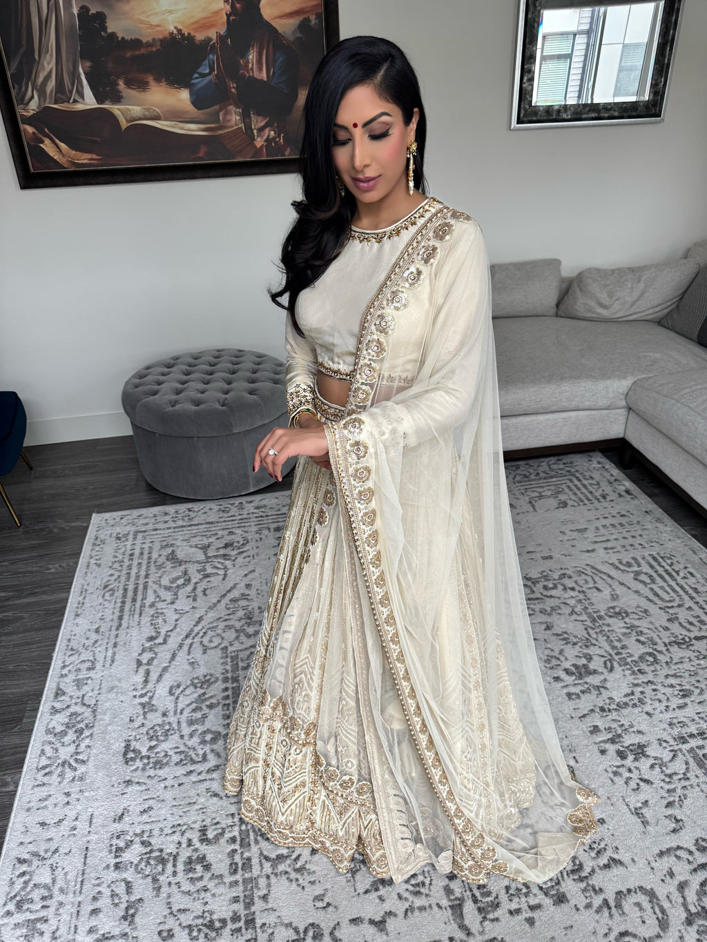 Zehn | White Lengha