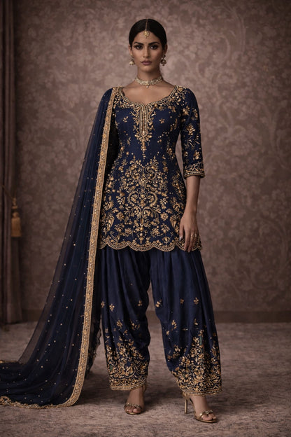 Ziya | Hand Embroidered Salwaar