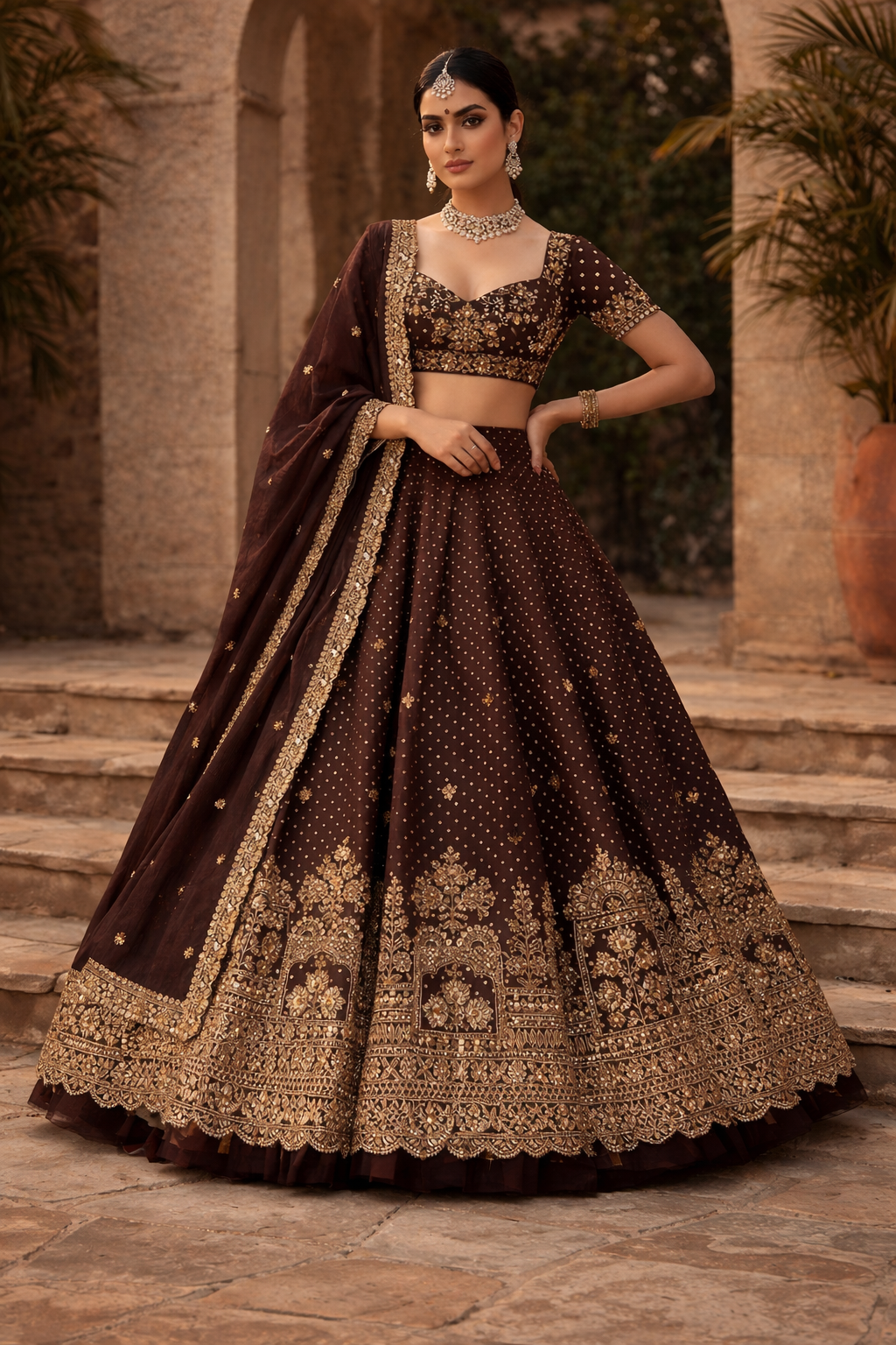 Mehru | Lengha