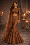 Silhouette | Mermaid Lengha