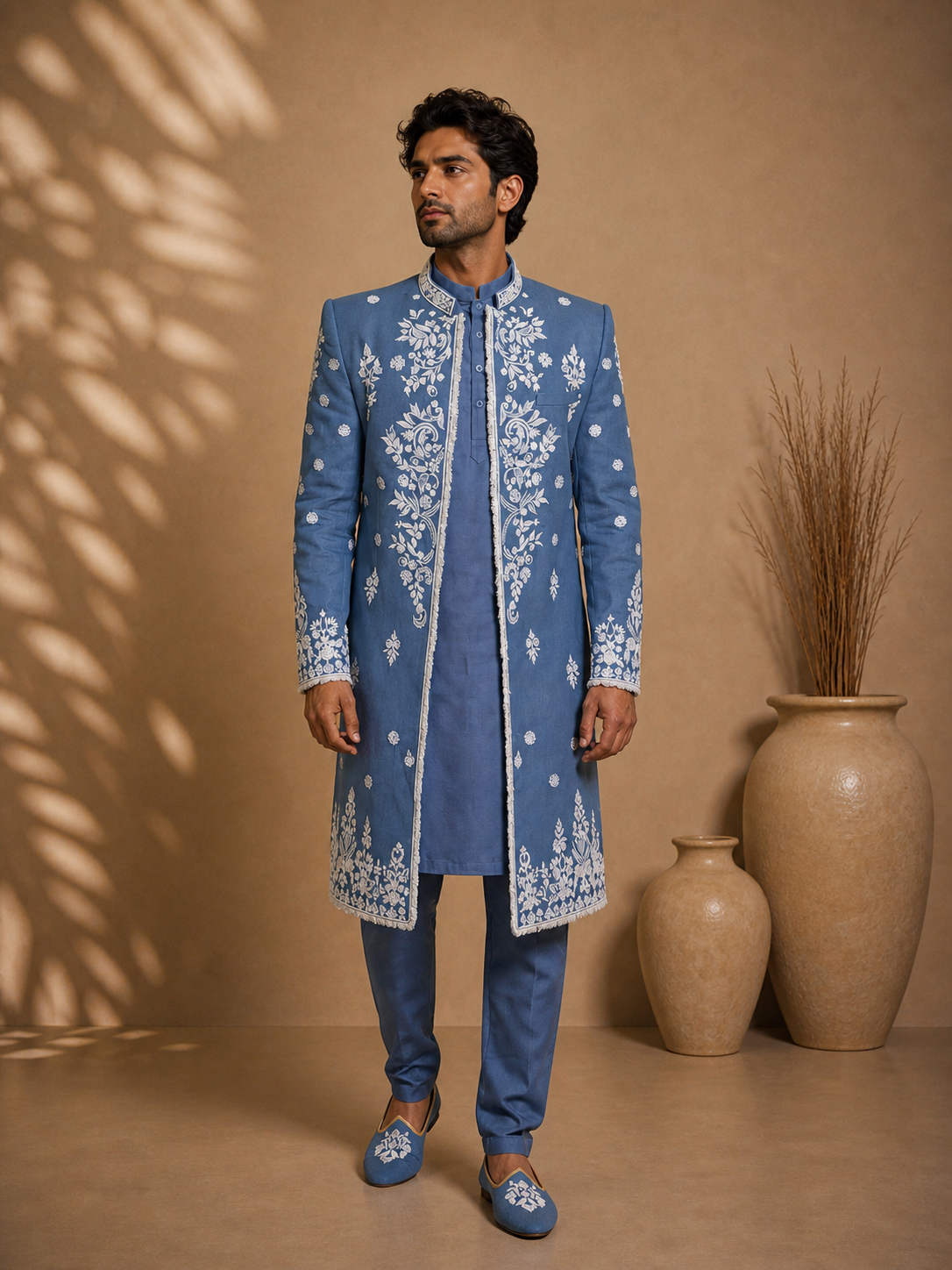 Raja | Embroidered Sherwani