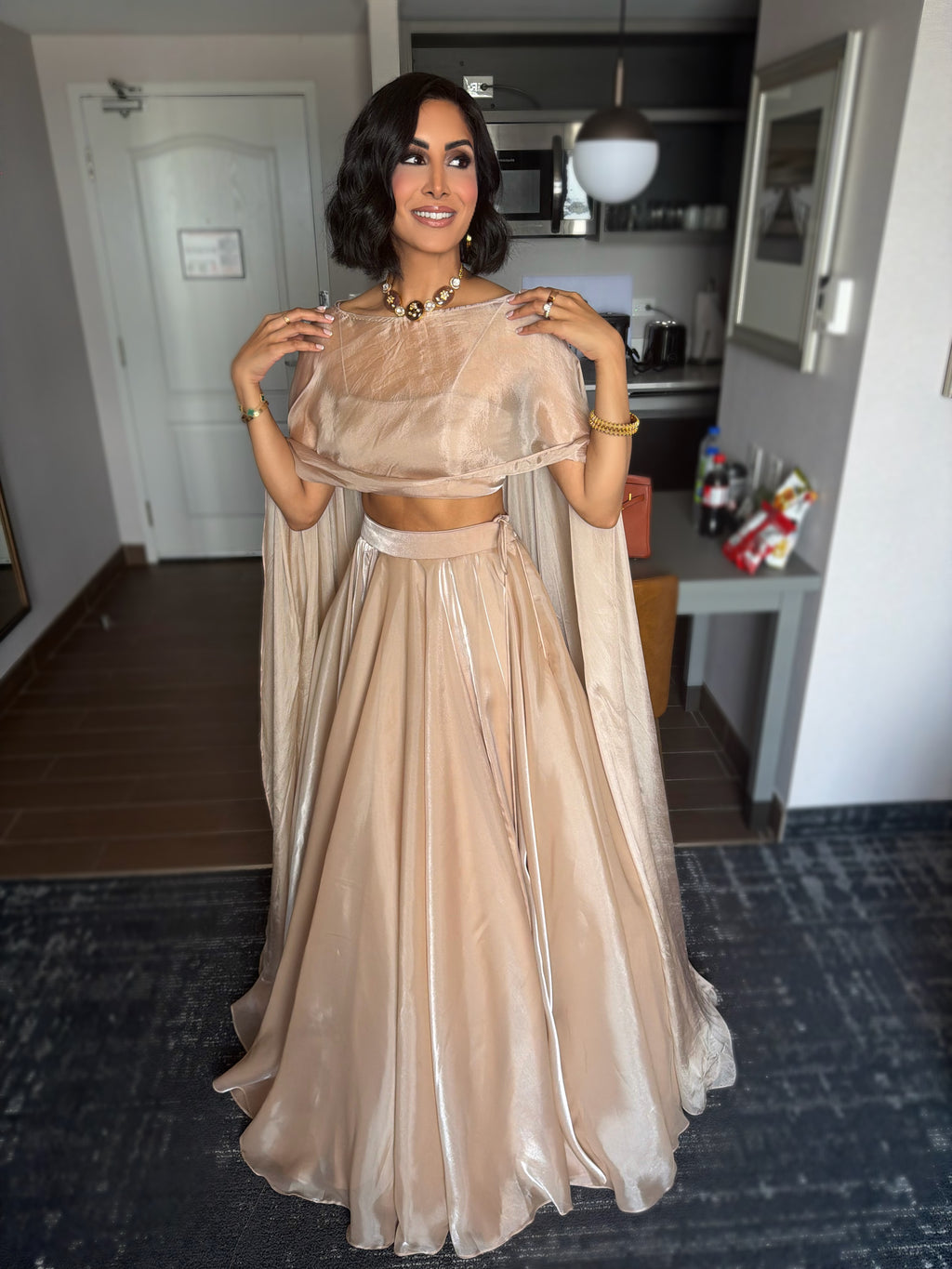 Lumière | Nude Lengha