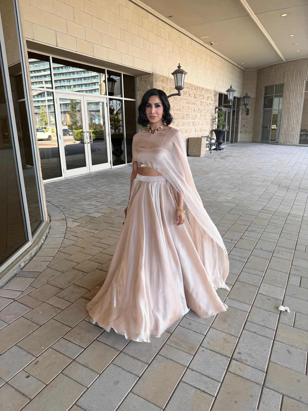 Lumière | Nude Lengha