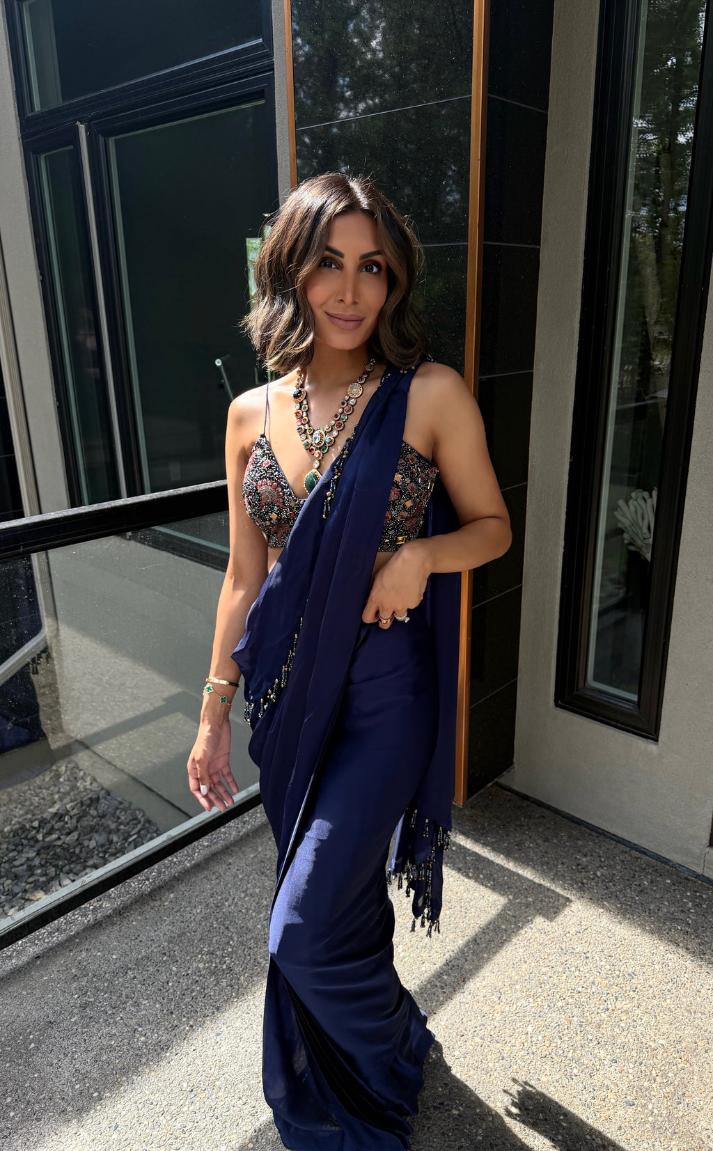 Mezul | Pre-Pleated Saree