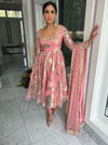 Ciara | Pink Anarkali Set